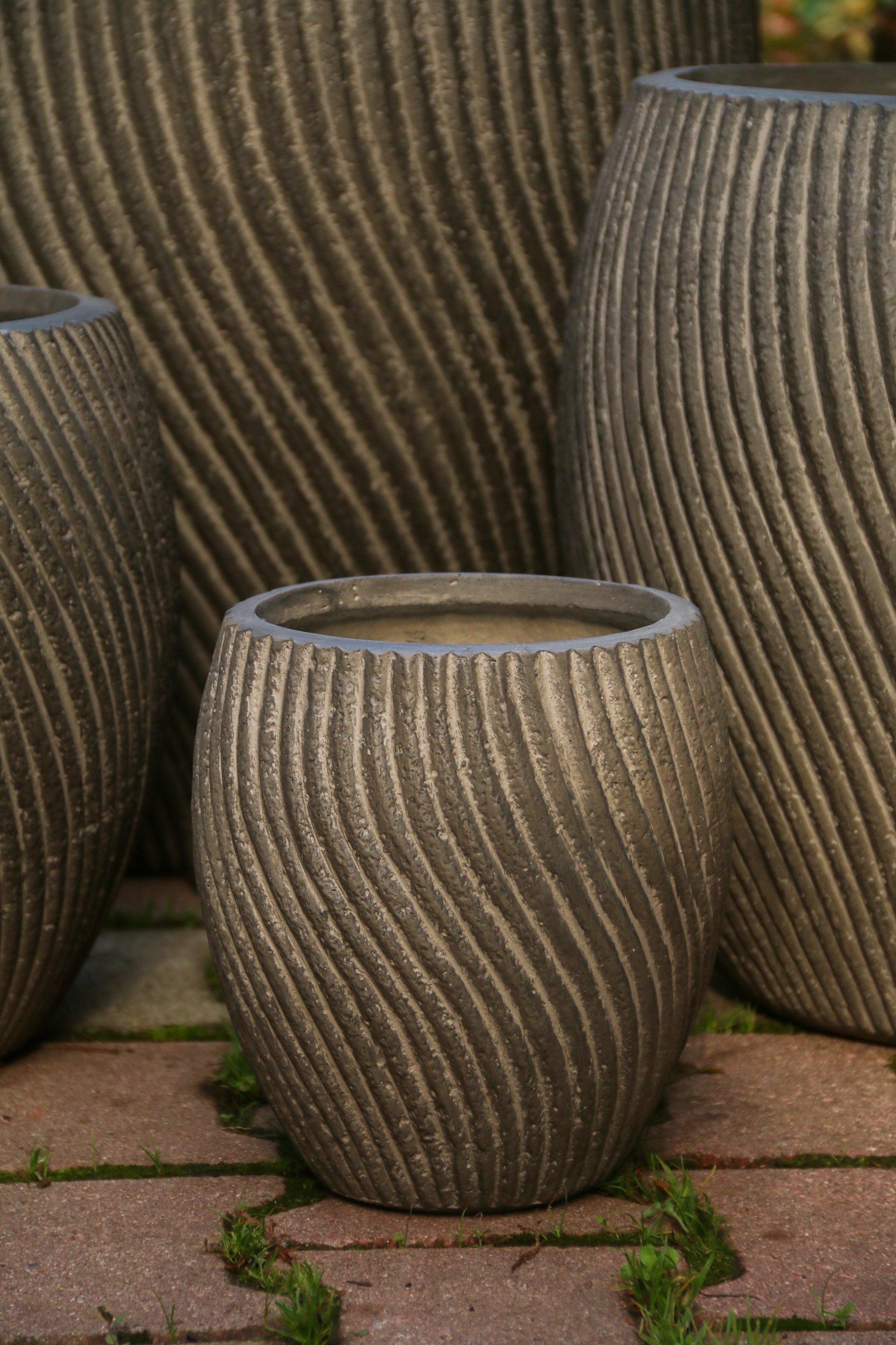 Newcastle Fiberstone Saksı Kahve