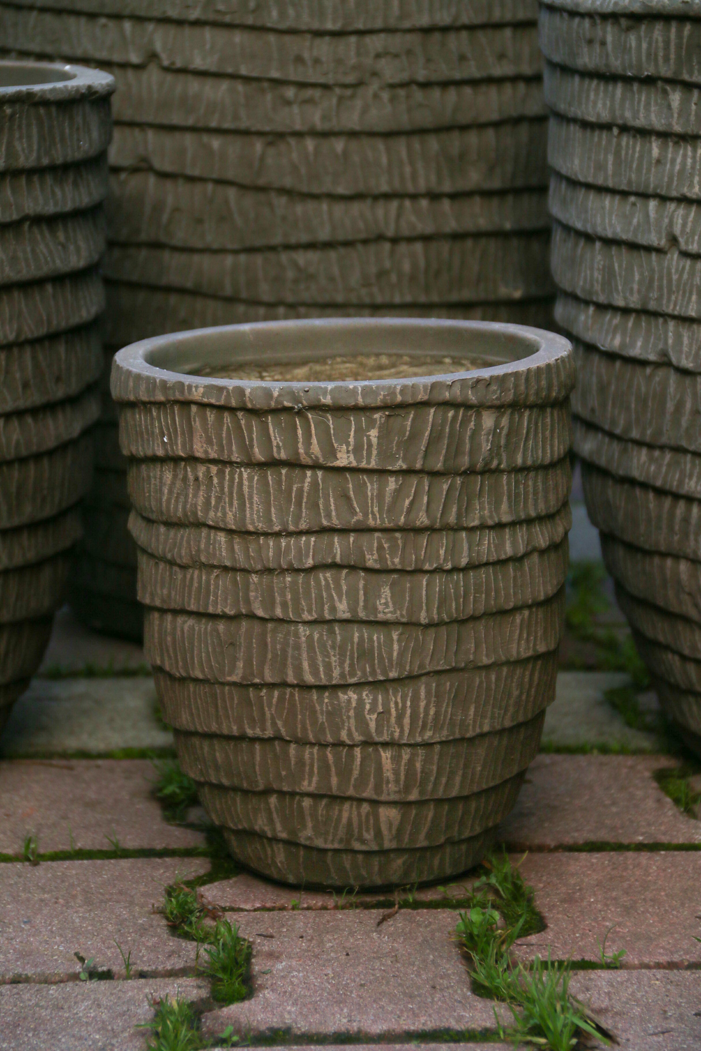 Wuxi Fiberstone Saksı Kahve