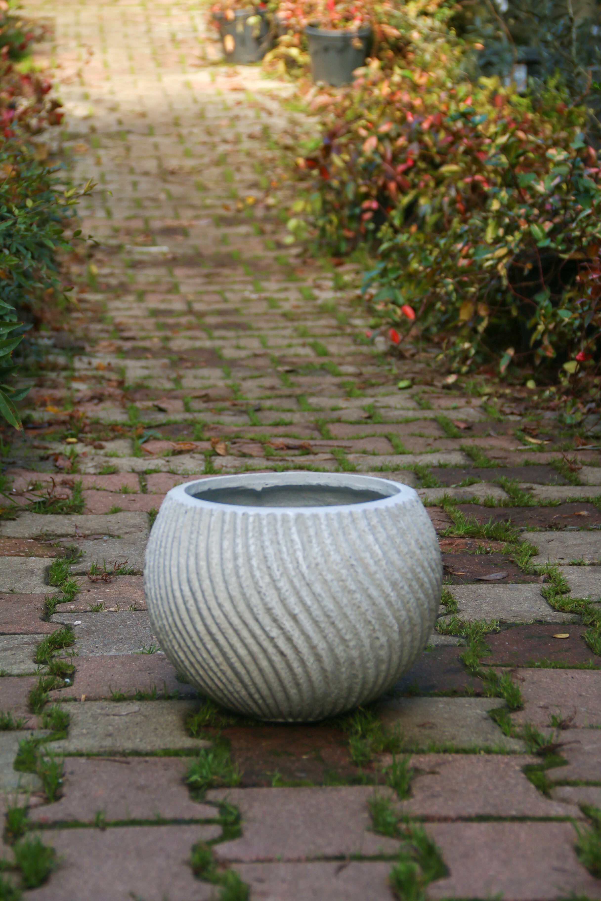 Newcastle Fiberstone Saksı Yayvan