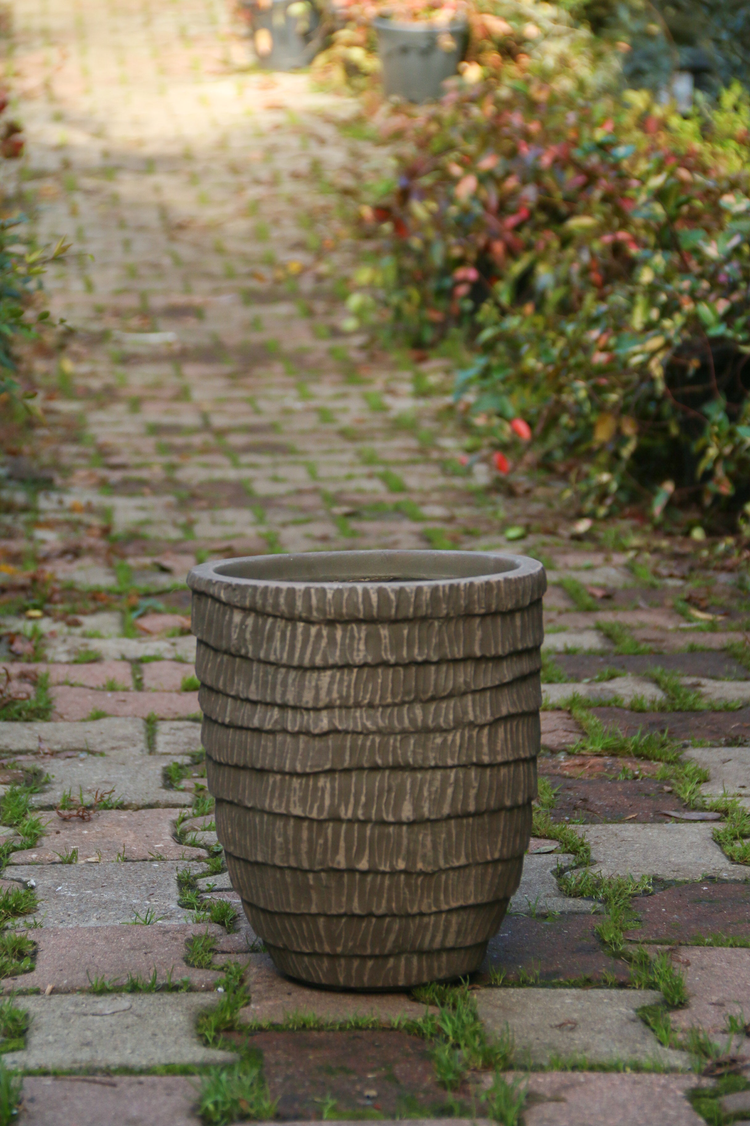 Wuxi Fiberstone Saksı Kahve