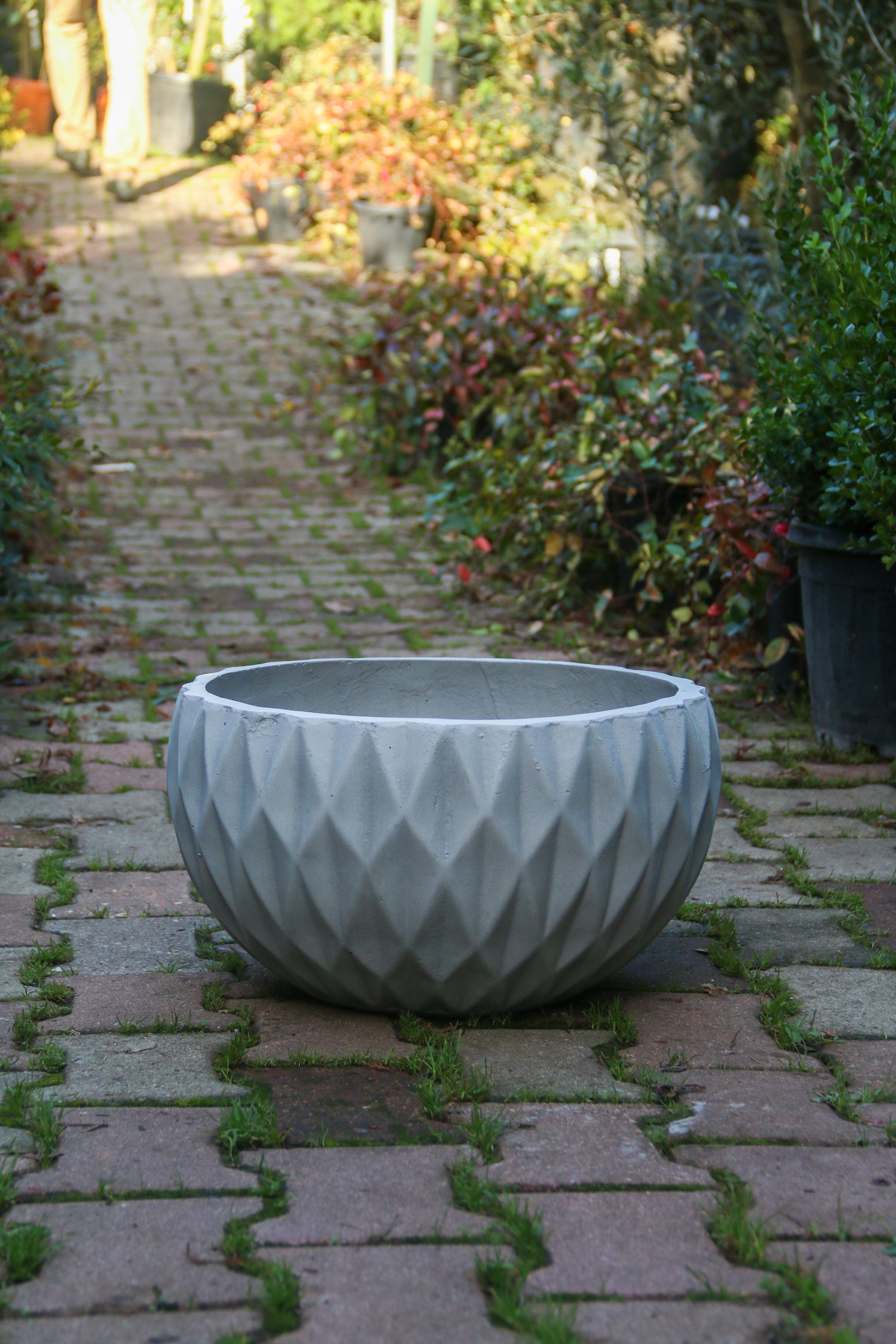 Ontario Fiberstone Saksı Yayvan