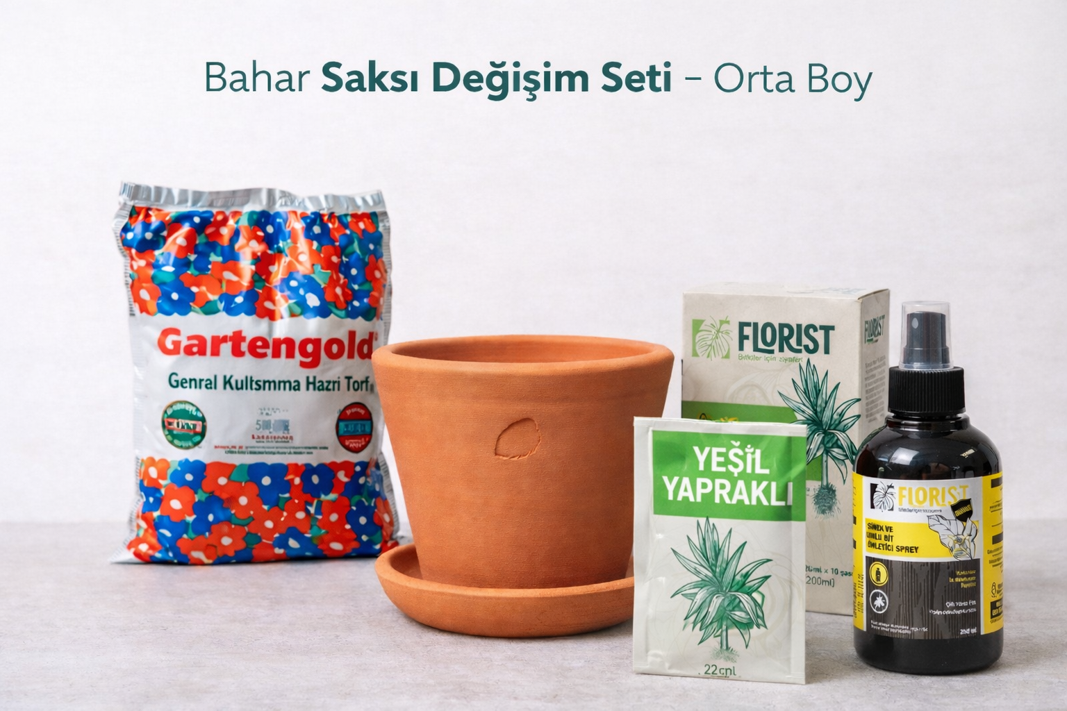 Bahar Saksı Değişim Seti – Orta Boy
