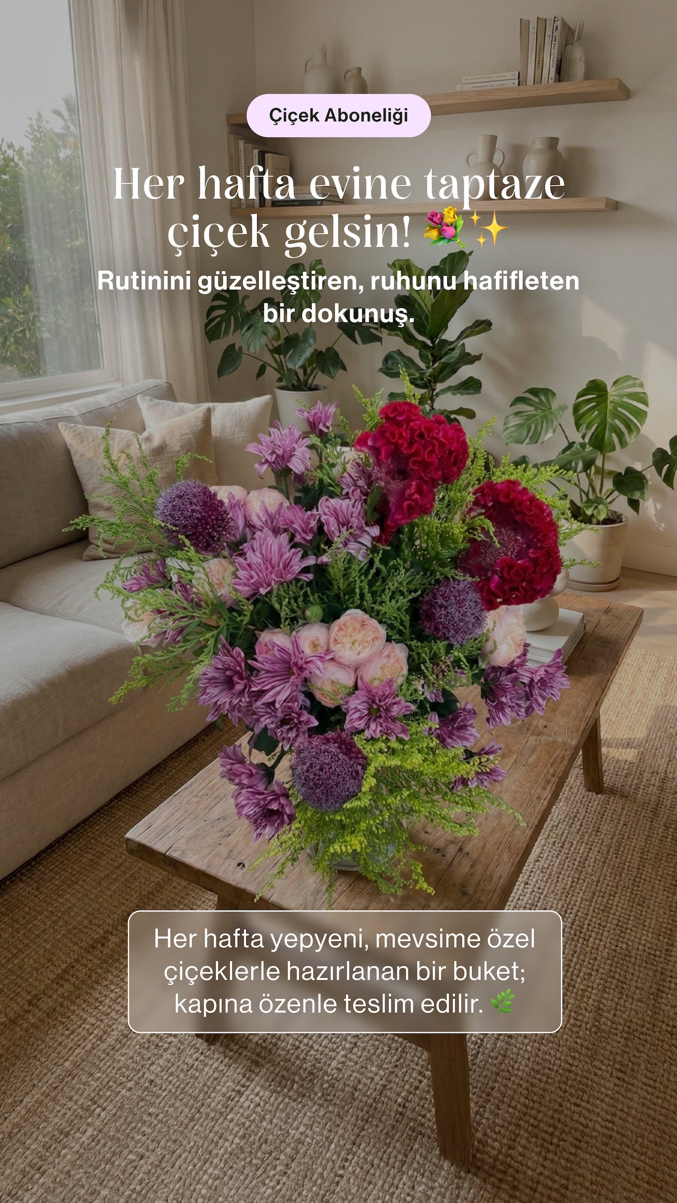 Çiçek Aboneliği