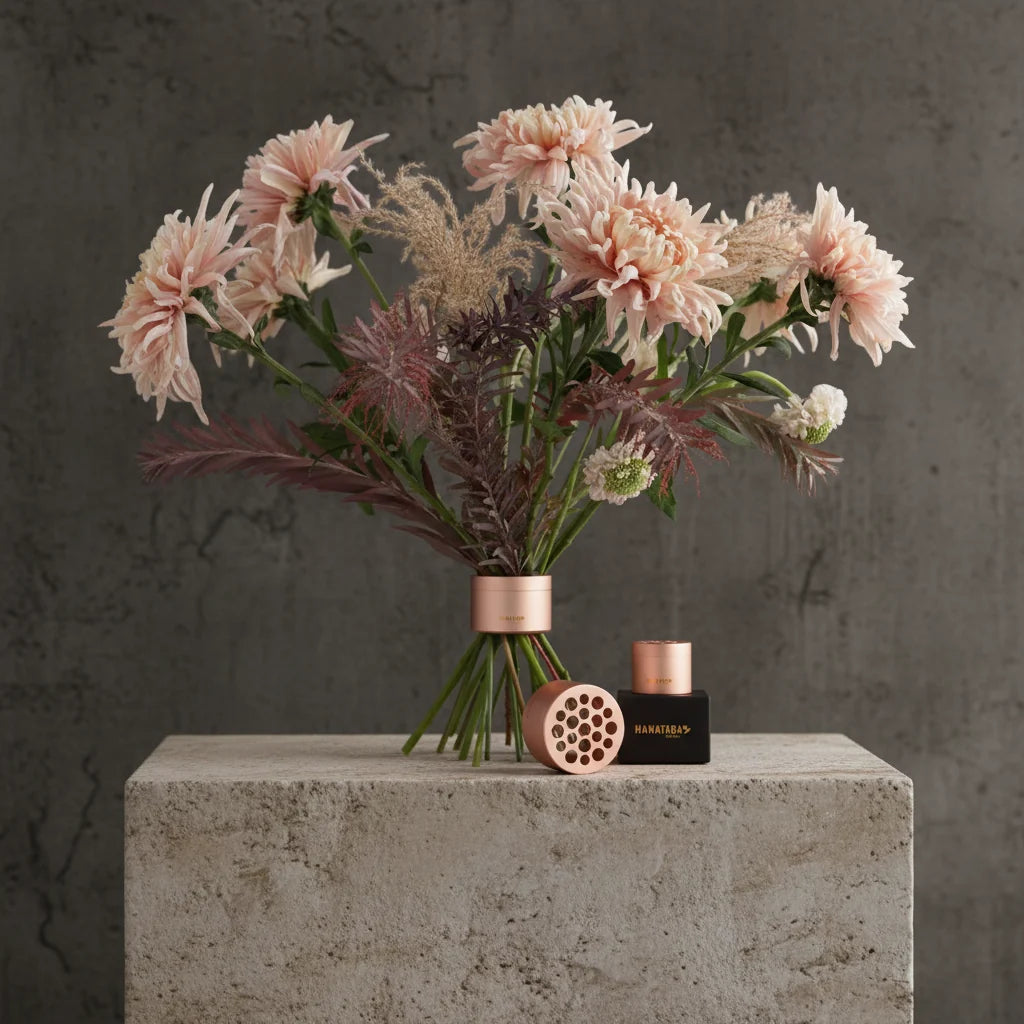Hanataba Pink Champagne – Bouquet Twister