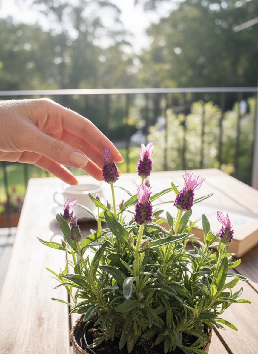 Lavanta (Hasır Sepetli)