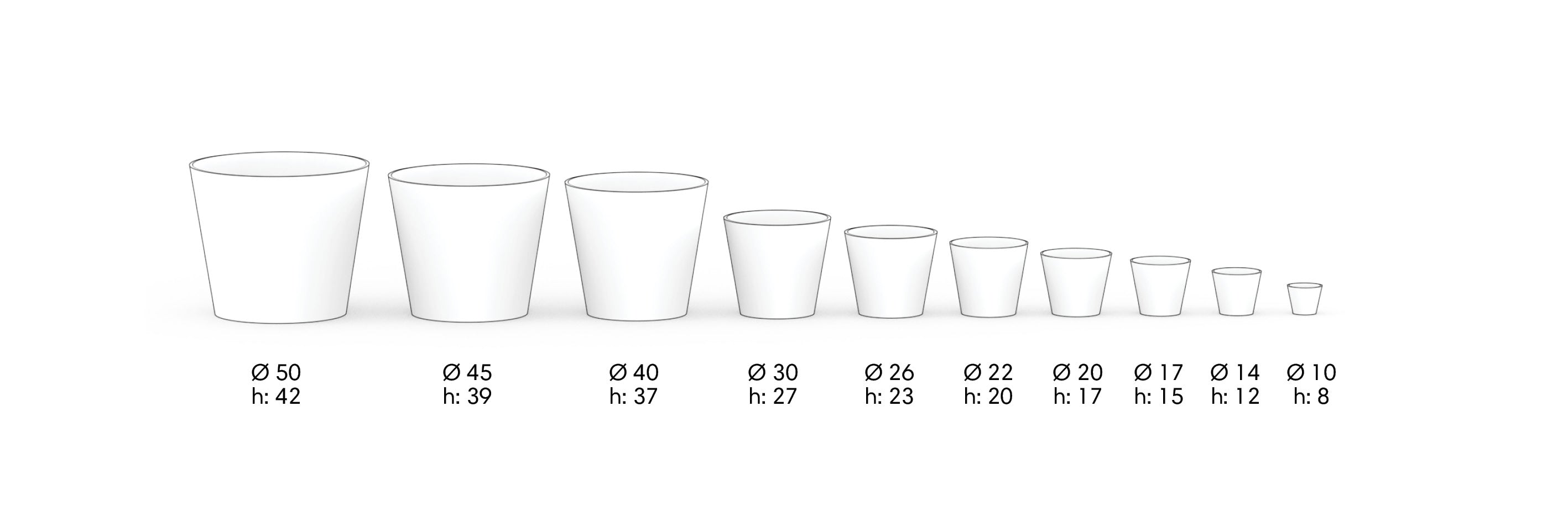 Sunset Flower Pot 26cm