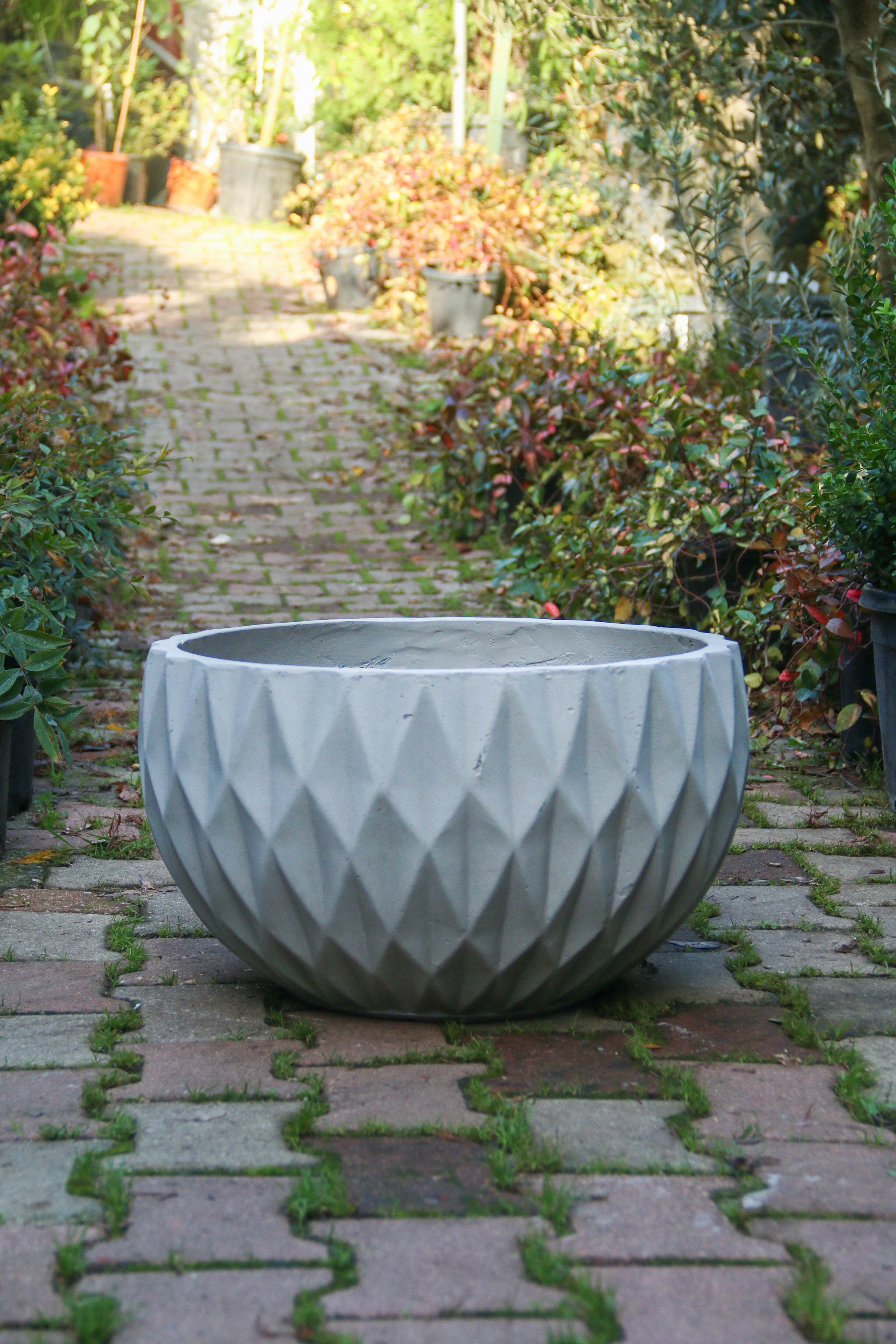 Ontario Fiberstone Saksı Yayvan