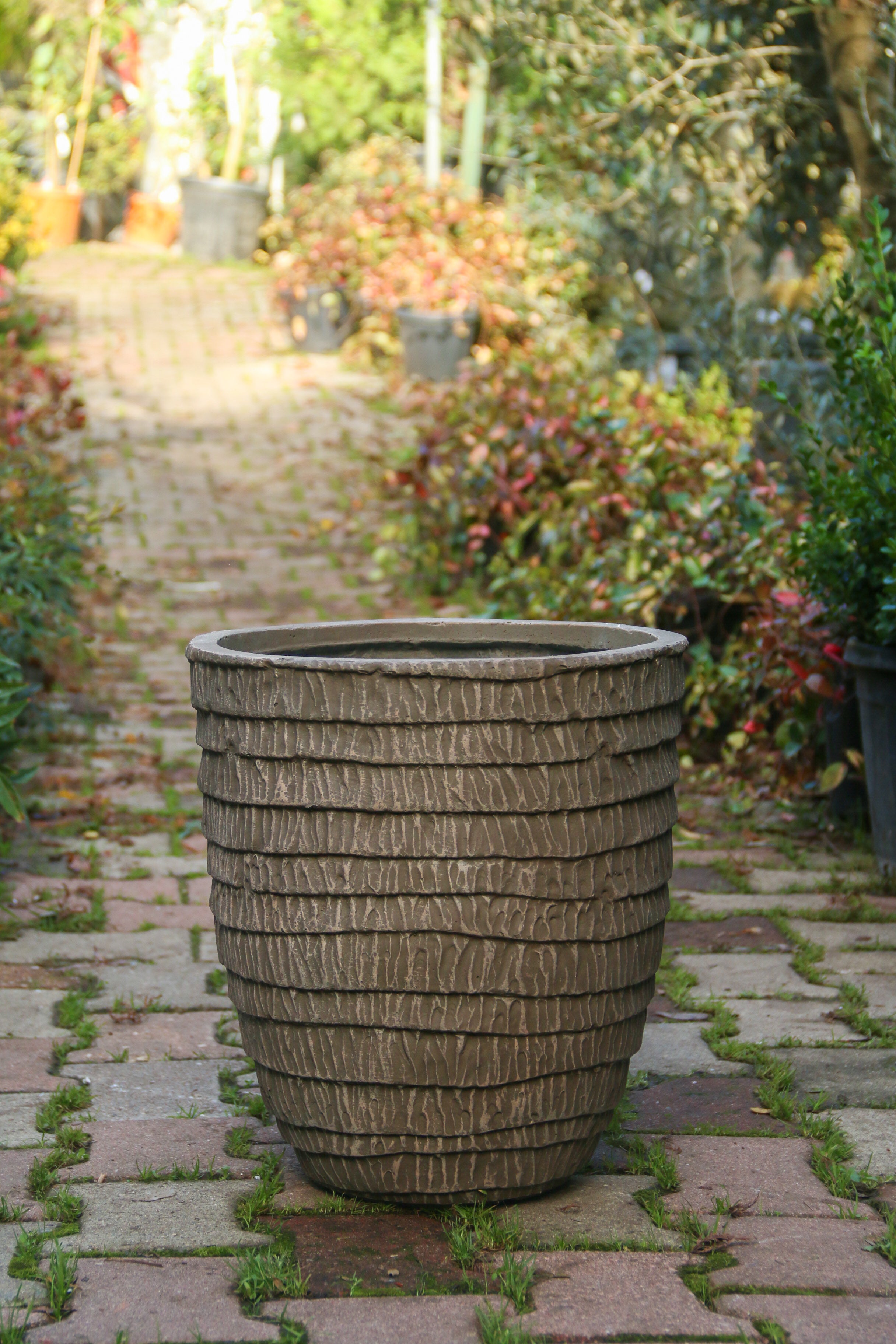 Wuxi Fiberstone Saksı Kahve