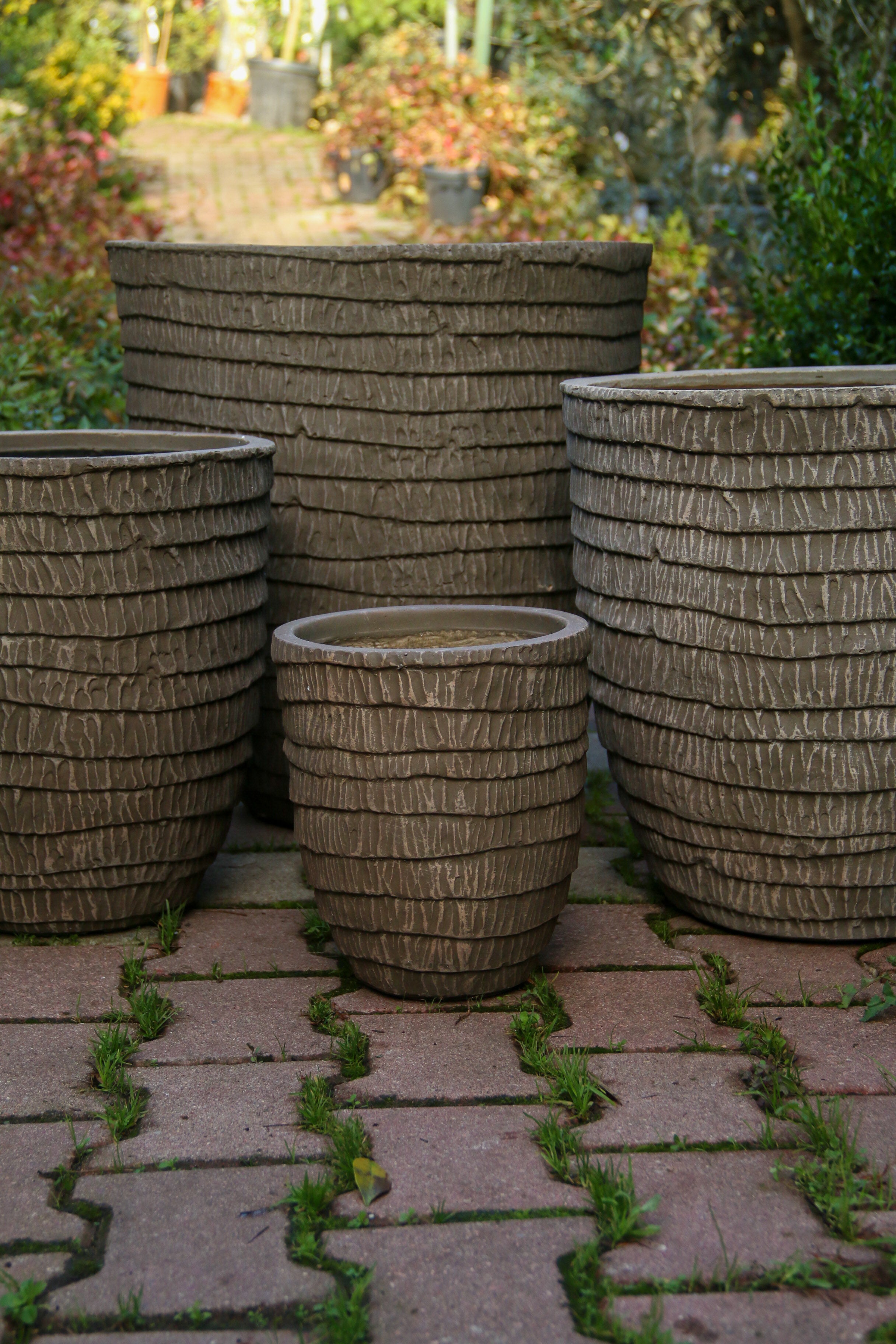 Wuxi Fiberstone Saksı Kahve