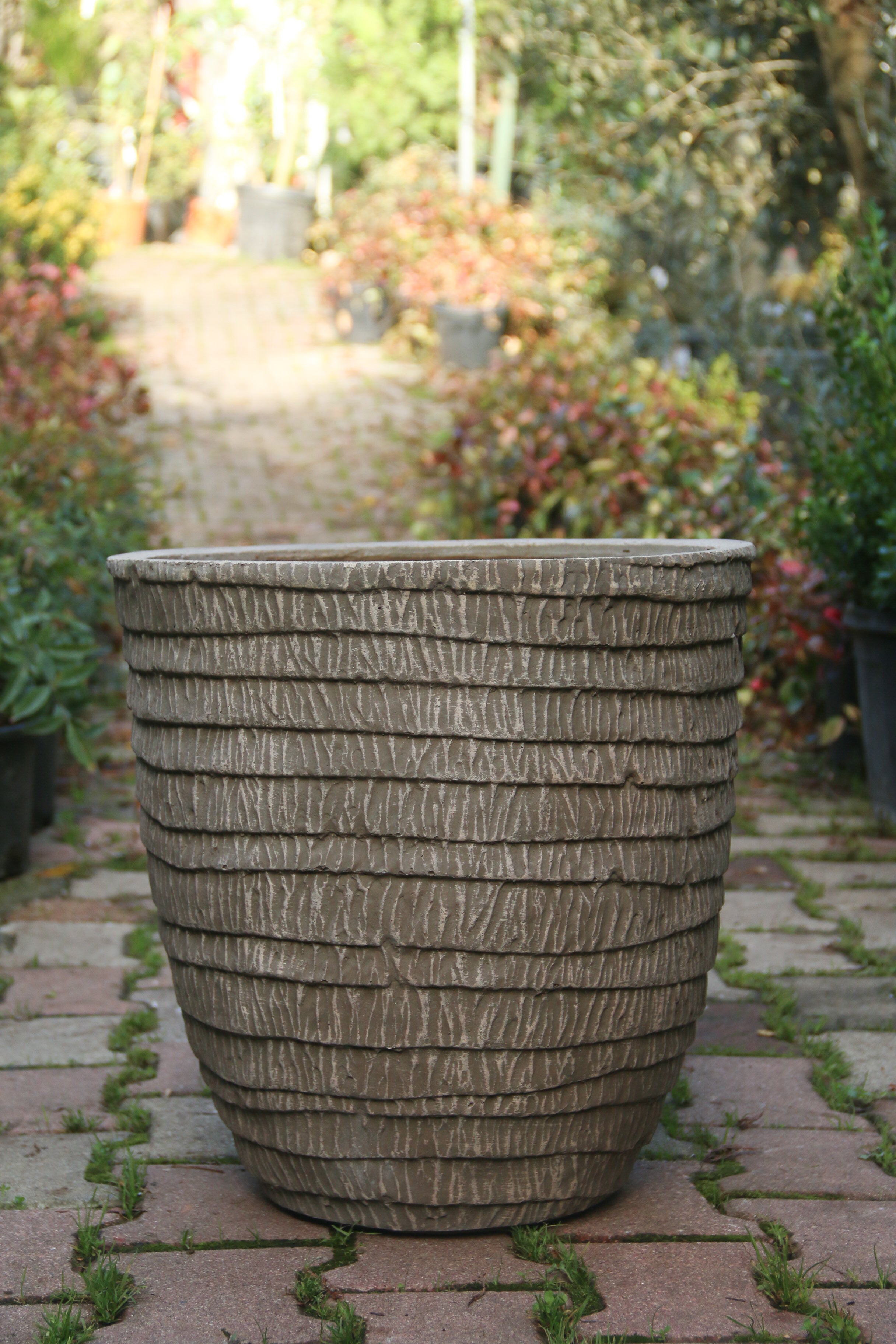 Wuxi Fiberstone Saksı Kahve