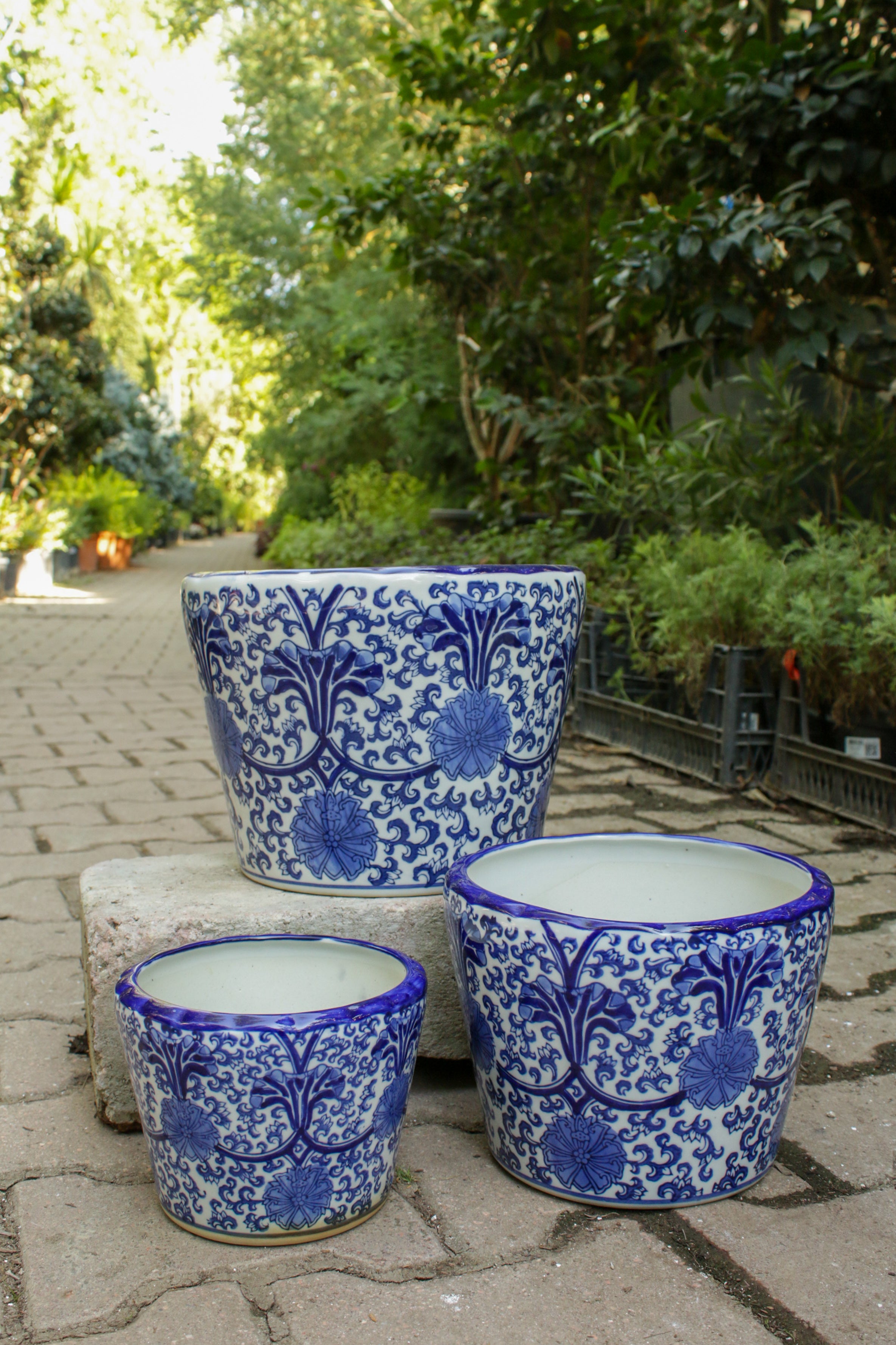 Bleu Blanc Beylerbeyi Saksı
