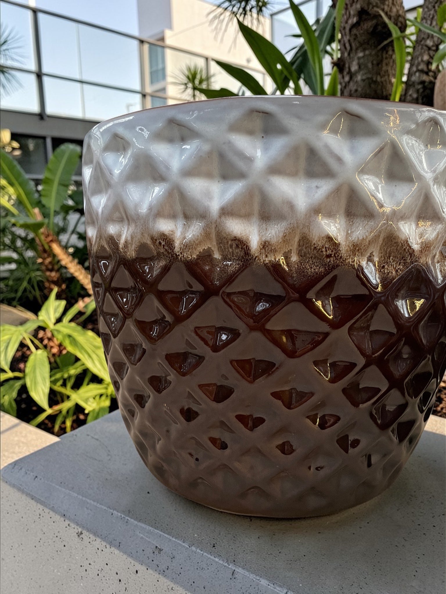 Rustik Seramik Saksı Seti