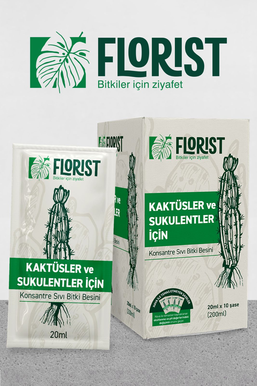 Kaktüs ve Sukulent Besini